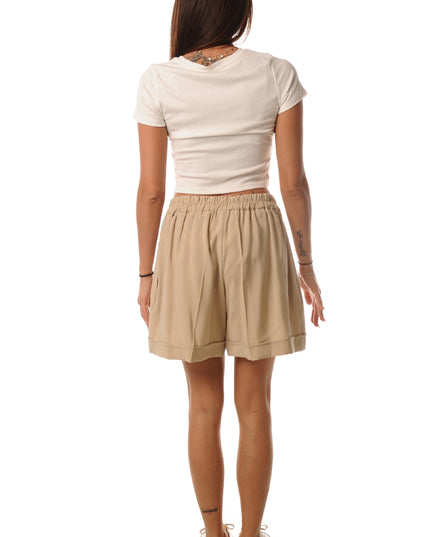 PANTALONE CORTO CON DOPPIO PASSANTE - LOK1450