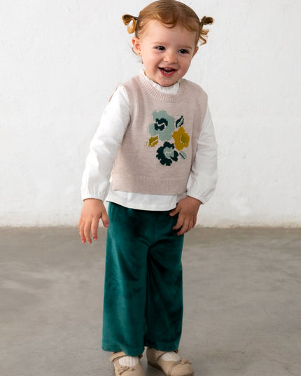 Compl. pantalone gilet tricot - 2559