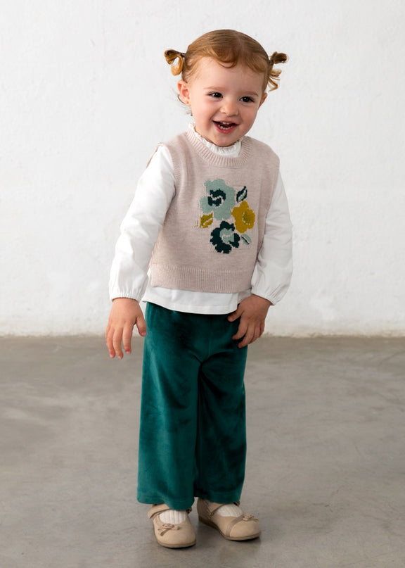 Compl. pantalone gilet tricot - 2559